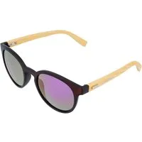 Gamswild Sonnenbrille UV400 GAMSSTYLE Modebrille Bambusholz, Bambusholzbügel Damen Herren Modell WM1228 in rot-braun, braun-getigert, pink-braun