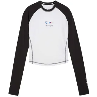Puma - "Motorsport" T-Shirt für Damen, Langärmlig (Puma Weiß)