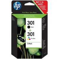 HP Druckerpatronen Original HP 301 (N9J72AE) Multipack 2er Set Tintenpatrone
