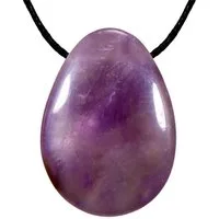 Morella Kette mit Anhänger Morella Halskette mit Edelstein (1-tlg), Damenkette mit Edelstein in Tropfenform, Chakra, im Samtbeutel