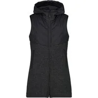 CMP Funktionsweste CMP Damen Weste WOMAN VEST LONG FIX HOOD 34M0366