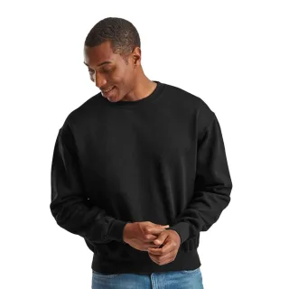 Fruit of the Loom - "Supercotton" Sweatshirt für Herren (Schwarz)