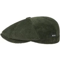Lipodo Flat Cap (1-St) Cordcap mit Schirm, Made in Italy