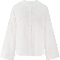 Hessnatur Klassische Bluse aus reiner Bio-Baumwolle (1-tlg)