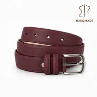 herémood Ledergürtel Gürtel Damen Ledergürtel Jeans & Kleid Geschenke Frauen Accessoires (Gürtel Damen Bordeaux 100 cm - Premium Ledergürtel - handgefertigt - hochwertig verarbeitet - kürzbar, 1-St., Taillengürtel Damen aus Echtleder, für Mom Jeans D