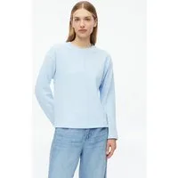 s.Oliver Sweatshirt Sweatshirt Angerautes Sweatshirt im Relaxed Fit
