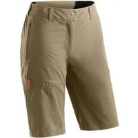 Maier Sports Outdoorhose Lulaka Bermuda Loop Damen Shorts, kurze Wanderhose, Outdoor-Hose, 3 Taschen, Regular Fit