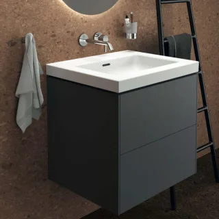 Ideal Standard Extra Waschtisch T436101 ohne Hahnloch, mit Überlauf, 610 x 510 x 150 mm, weiß