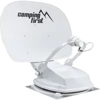 Camping First Satmex 55 plus vollautomatische Sat Antenne Satelllitenantenne weiß Camping Sat-Anlage