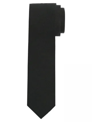 OLYMP - Krawatte Medium 6,5 Cm schwarz