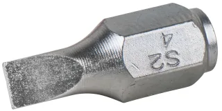 KS Tools 1/4" Mini-Bit für Schlitz-Schrauben 4,0 mm, 18 mm - 918.3047