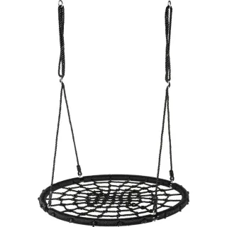 Outtec Nestschaukel, Schwarz, Textil, Rund, 100x100 cm, unisex, EN 71, CE, Outdoor Spielzeug, Gartenspielzeug