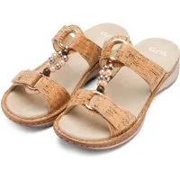 Ara HAWAII Pantolette Schlupfschuh, Komfortschuh mit Klettverschlüsse, G-Weite