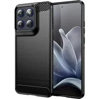 CoolGadget Handyhülle Carbon Handy Hülle für Motorola Edge 70 6,67 Zoll, robuste Telefonhülle Case Schutzhülle für Motorola Edge 70 Hülle