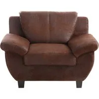 Home affaire Sessel Yesterday belastbar bis 140kg/ Sitz, Microfaser MELROSE®, mocca