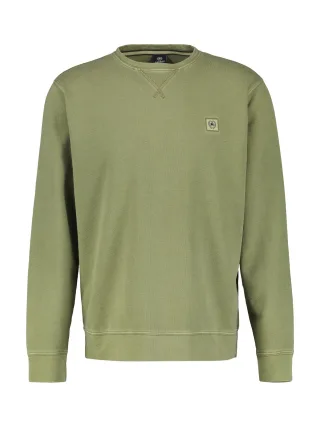 LERROS - O-NECK BUENDCHEN sage green - Gr. - L