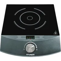 Hyundai Einzel-Induktionskochplatte IND133, 1800W, LED-Display, Ø 24cm, Thermostat, Temperatureinstellung