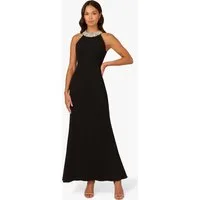 Adrianna Papell Abendkleid Beaded Halter Gown Glamourös, schimmernd, stilvoll