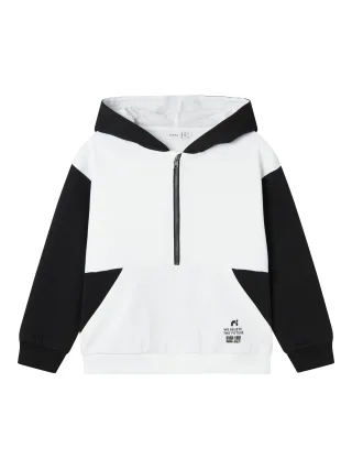 NAME IT - NKMSBLYANT LS RLX SWEAT BRU black - Gr. - 134/140
