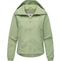 Ragwear Outdoorjacke Cerys kurze Damen Übergangsjacke mit verstaubarer Kapuze
