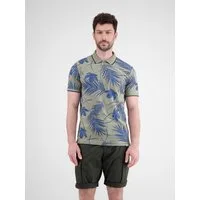 LERROS Poloshirt Modisches Poloshirt, sommerlich gemustert