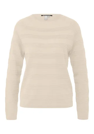 qs - Strickpullover beige - Gr. - XS