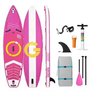 [EU Direct] WaveRite Allrounder1 335cm Inflatable Stand Up Paddle Board 175kg Capacity Non Slip Deck SUP for Beginners A