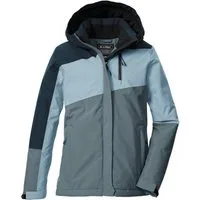Killtec Funktionsjacke KOW 218 GRLS JCKT Winddichte, wasserdichte Kinderjacke mit verstellbarer Kapuze