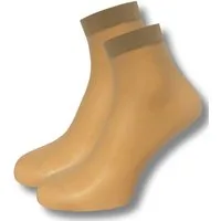Janastyle Feinsöckchen Silk-Feeling Söckchen (7-Paar) Universalgröße, angenehmes Tragegefühl, 20 DEN, druckfreier Bund