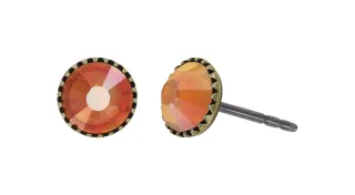 konplott - Ohrstecker - Black Jack orange