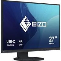 FlexScan EV2740S-BK, LED-Monitor 68.5 cm (27 Zoll), schwarz, UltraHD/4K. IPS, USB-C, HDMI, DP, USB-Hub