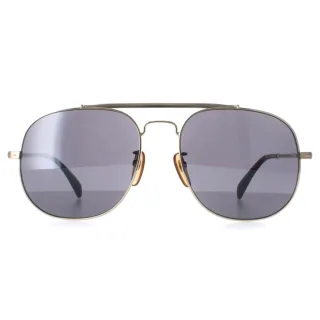 David Beckham DB7004/S J5G T4 Gold-Silber-Sonnenbrille