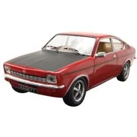 ixo Models Modellauto Opel Kadett C Coupe SR 1976 rot schwarz, Maßstab 1:43