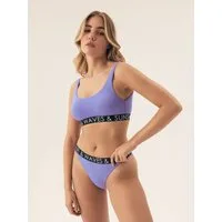 ESOTIQ Bikini-Hose Bikini Brazilian Summervibes, bedruckt, High Leg (1-St)