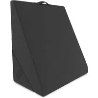 ELONEO Keilkissen für Bett & Sofa, als Kopfkissen oder Venenkissen verwendbar, 1-tlg., mit praktischem Seitenfach, waschbar & pflegeleicht