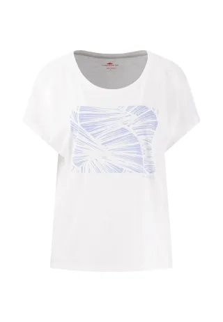FYNCH-HATTON - SHIRT SLUB PLACED PRINT light blue - Gr. - M
