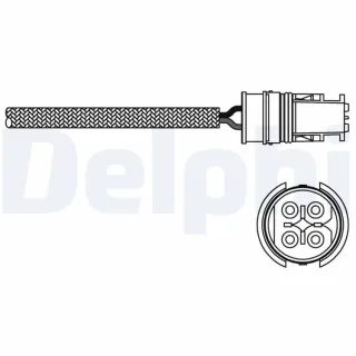 Delphi Lambdasonde vor Katalysator Mercedes C-Klasse Clk Sprinter V-Klasse Vito