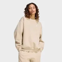 adidas Originals Sweatshirt ESS FL CRW OS mit Rundhalsausschnitt, ohne Verschluss, in normaler Schnittform