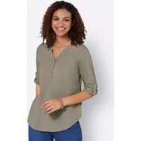 Witt Klassische Bluse Longbluse Langarm