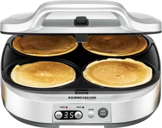 Rommelsbacher Waffeleisen "PC 1800 Pancakemaker für süße oder würzige Pancakes" 1800 W