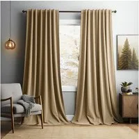 Sunicol Vorhang 2er Set Samtvorhänge Kräuselband Verdunkelungsvorhang, Blickdicht Velvet Gardinen für Schlafzimmer Wohnzimmer