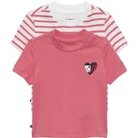 Tommy Hilfiger T-Shirt FLAG SMILE 2 PACK TEE S/S (2-tlg) Regular fit mit Rundhalsausschnitt für Babys
