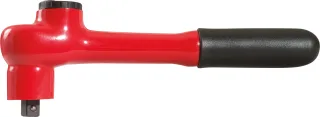 KS Tools 1-4" Umschaltknarre mit Schutzisolierung, 32 Zahn - 117.1401
