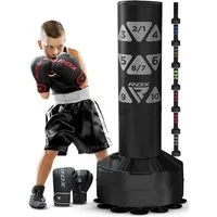 RDX Sports Standboxsack RDX freistehender Boxsack für Kinder, 4FT Boxsack mit Handschuhen