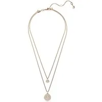 Swarovski Collier Swarovski Damen-Kette Metall Swarovski-Kristall