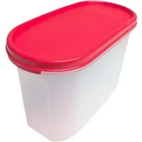 TUPPERWARE Vorratsdose Tupperware Eidgenosse 1,1L rot mit geschlossenen Deckel