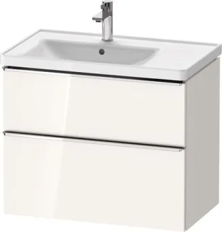 Duravit D-Neo Waschtischunterbau wandhängend Weiß Hochglanz 784x452x625 mm - DE4357010220000 DE4357010220000
