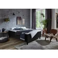 ATLANTIC home collection Boxbett Happy, ohne Kopfteil, mit Topper, wahlweise mit oder ohne Bettwaren