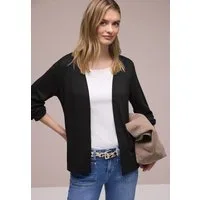STREET ONE Cardigan bestehend aus einem Materialmix