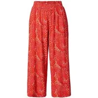 Himalaya Clothing Stoffhose Culotte Damen mit lebhaftem grafischen Muster - Sommerhose aus Viskose Bequeme und weite Damenhose mit elastischem Bund